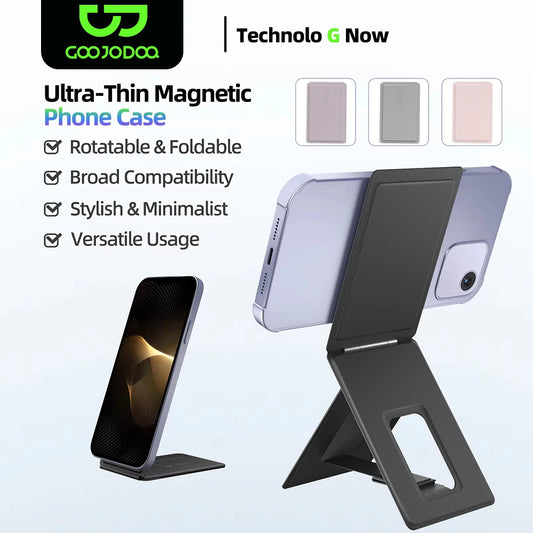 GOOJODOQ Ultra-Thin Magnetic Phone Stand