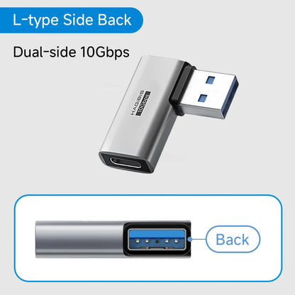 Hagibis USB-A to USB-C Adapter 10Gbps 60W