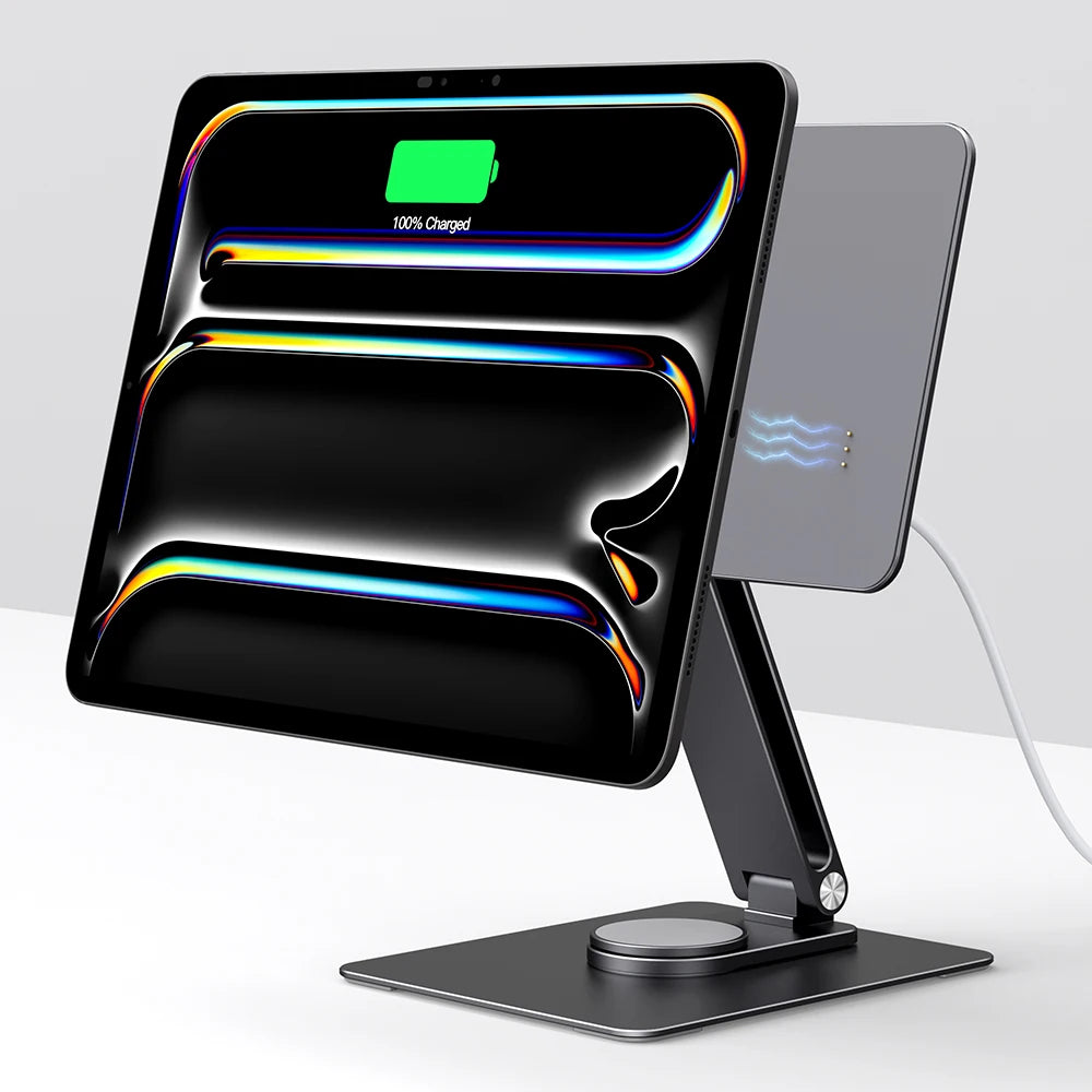 Modern electronic device with a sleek design on a white background
