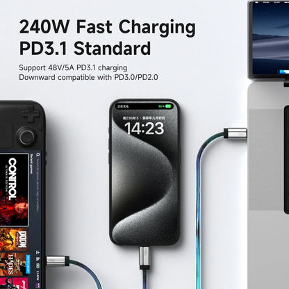 Hagibis USB C Full Function Cable Super Soft USB4