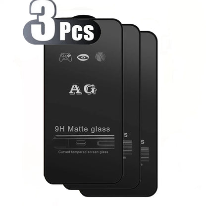 Matte Tempered Glass For Xiaomi 3Pcs