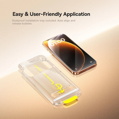 Baseus Bezel-Less Tempered Glass for iPhone 17 & 18 Series