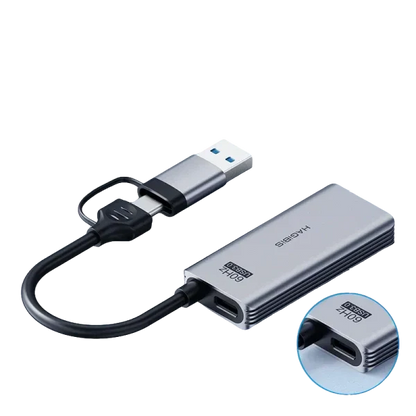 Hagibis Type C/USB 3.0 Video Capture Card HDMI