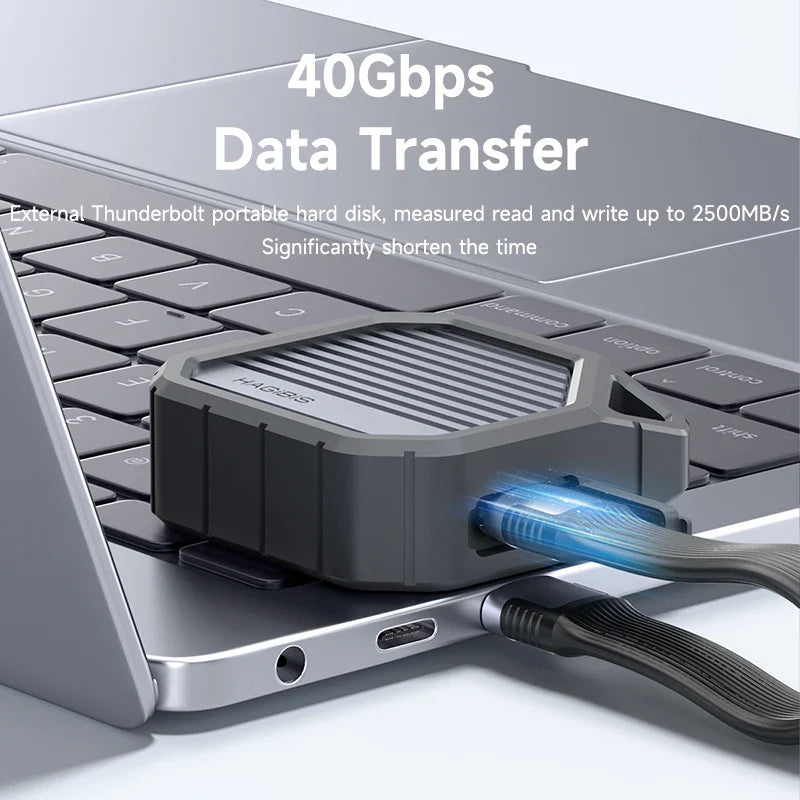 USB-C Charger Cable Portable Keychain Hagibis