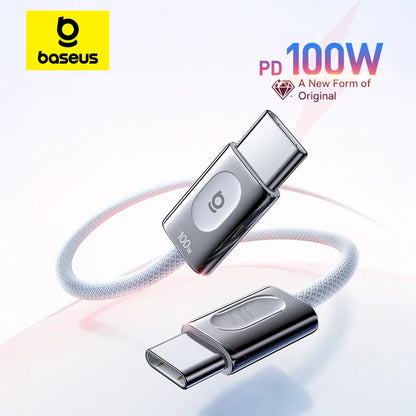 Baseus 100W USB-C to USB-C Magnetic Fast Charging Cable