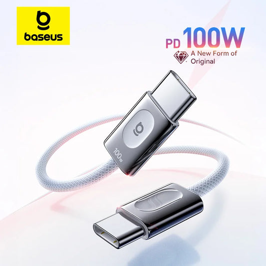 Baseus 100W USB-C to USB-C Magnetic Fast Charging Cable