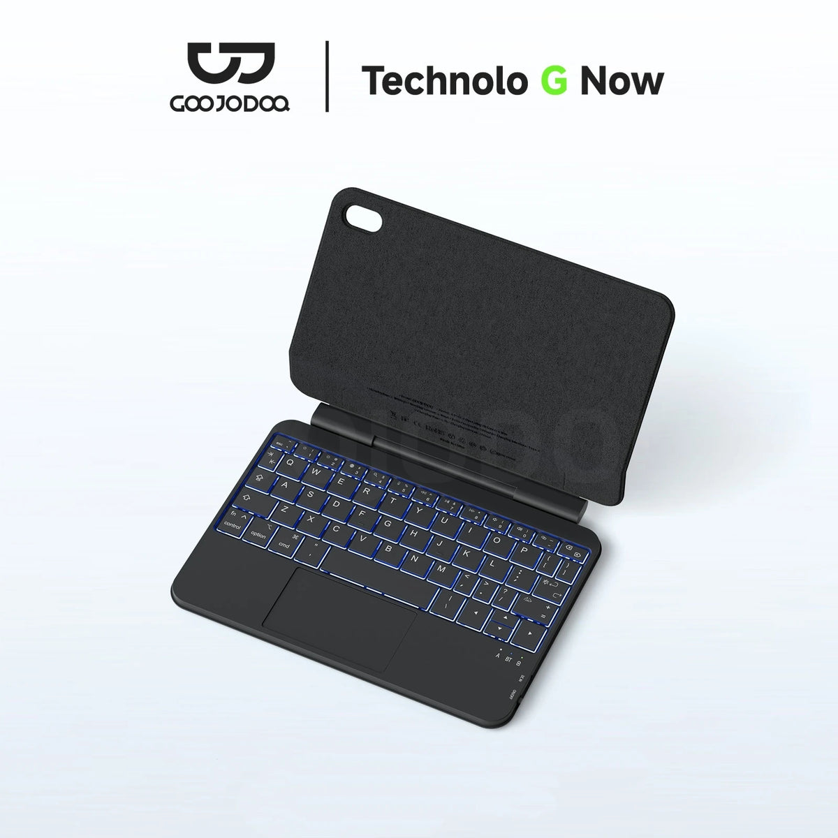GOOJODOQ Bluetooth Keyboard Case for iPad Mini 7 A17 Pro