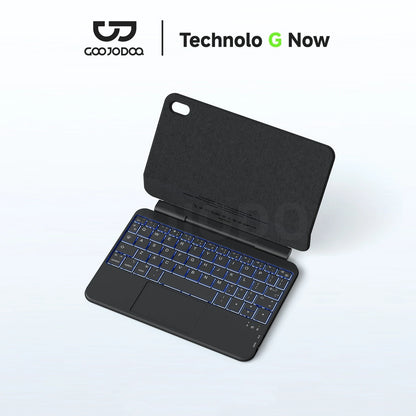GOOJODOQ Bluetooth Keyboard Case for iPad Mini 7 A17 Pro