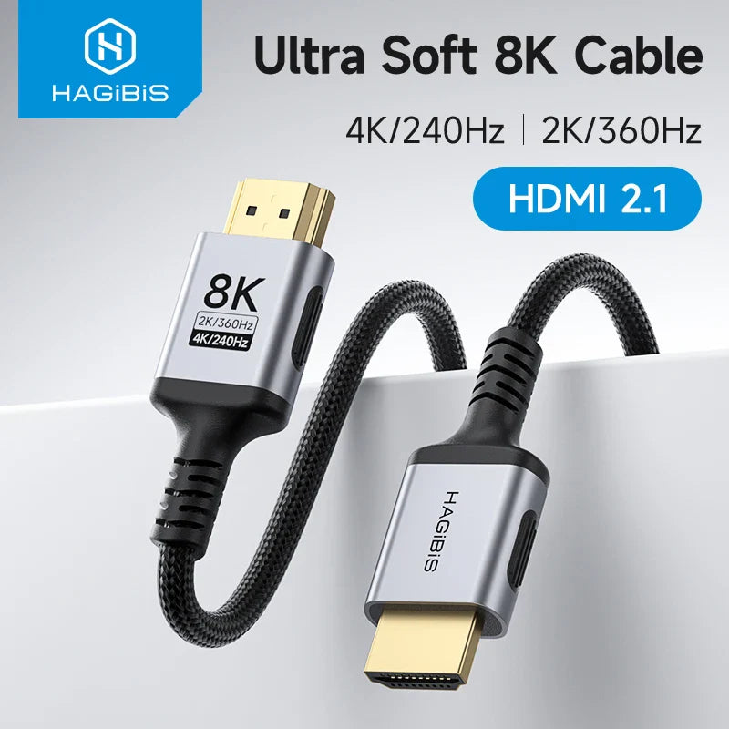 HDMI Cable 8K High Speed Rate Hagibis