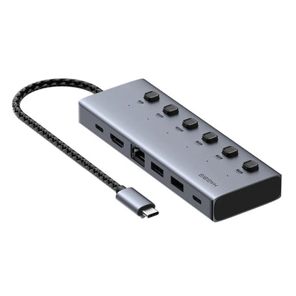 USB C Docking Station Individual ON/OFF HAGIBIS