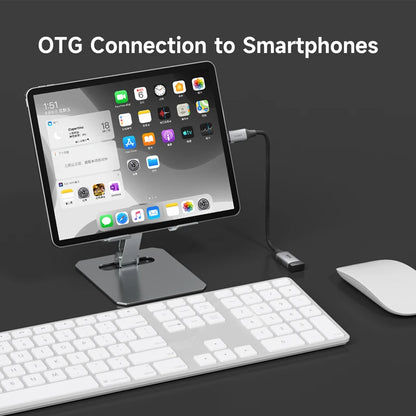 Hagibis USB-C to USB-A OTG Adapter Cable 10Gbps 60W
