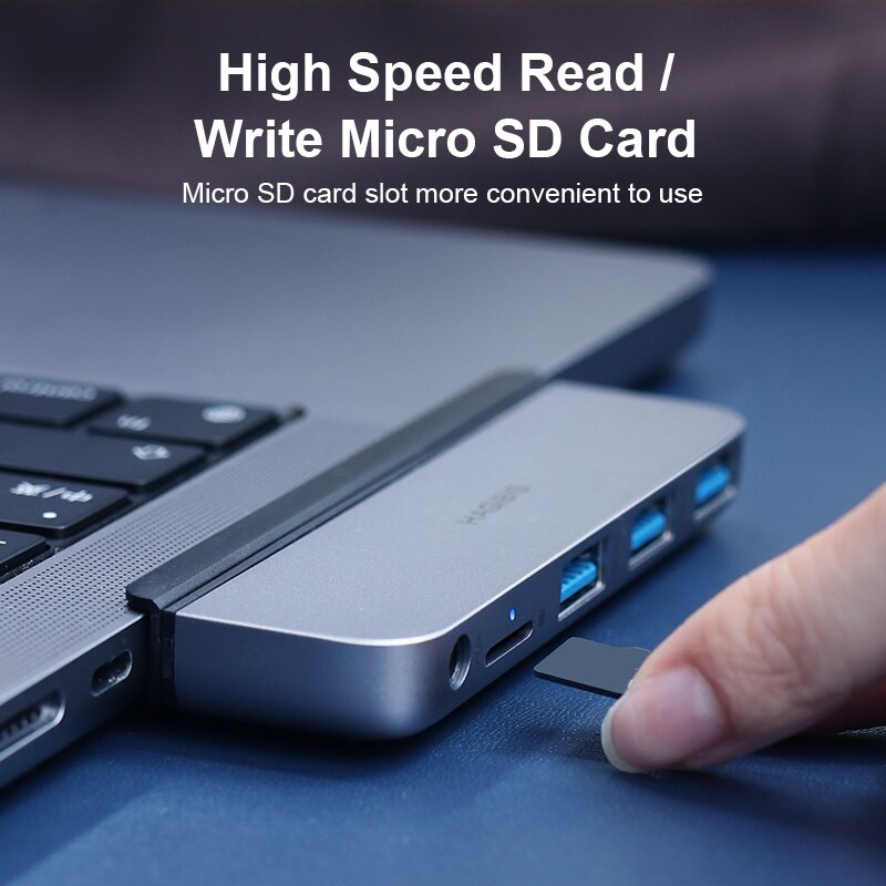 Multifunctional USB C Hub for Macbook Pro HAGIBIS