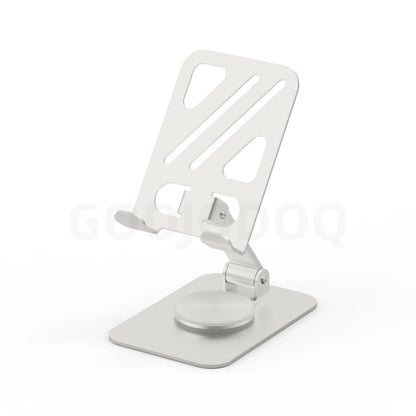 White phone holder on a white background