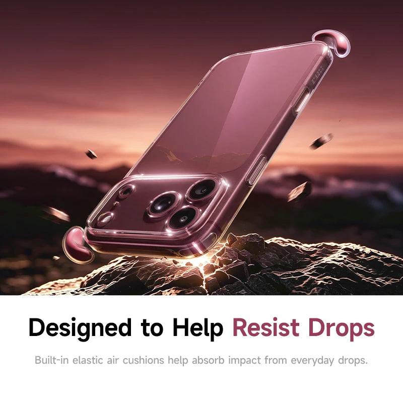 Baseus Simple Clear Protective Case for iPhone 17 & 18 Pro Series