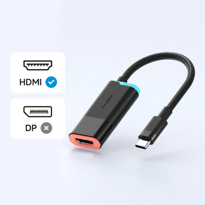 Hagibis USB-C to HDMI Adapter for Nintendo Switch 4K 60Hz HDR
