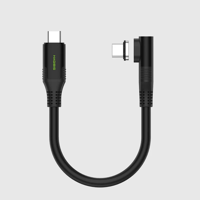 Short USB C Cable Magnetic 240W 40Gbps Hagibis