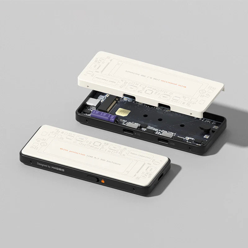 Hagibis M.2 NVMe SSD Enclosure Write Protect MC200