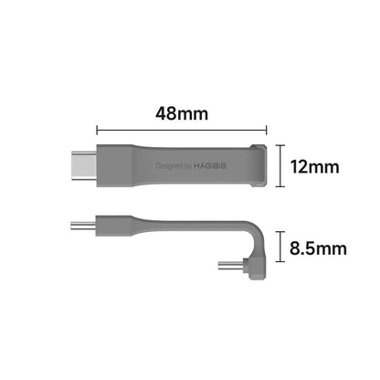 Hagibis Short USB C Cable 40Gbps USB4