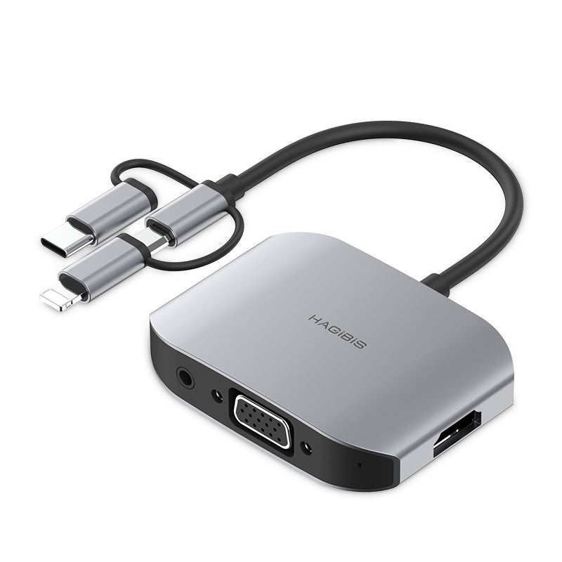 VGA & HDMI Adapter for All Mobile Phone Devices HAGIBIS