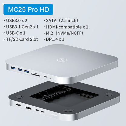 Hagibis USB C Hub with Hard Drive Enclosure