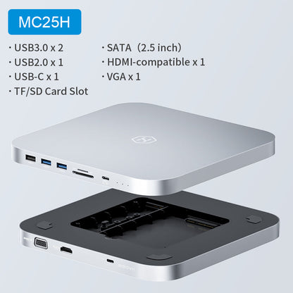 Hagibis USB C Hub with Hard Drive Enclosure