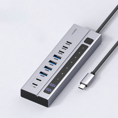 Hagibis Docking Station 2.0 Multi-C Port Expansion with LED Display