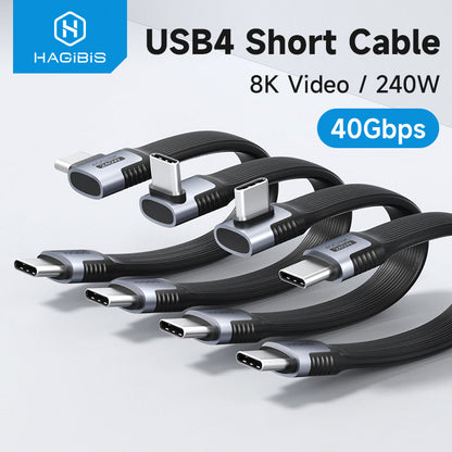 Hagibis USB4 Type-C Cable