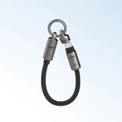 USB4 Cable Short Portable Keychain Hagibis
