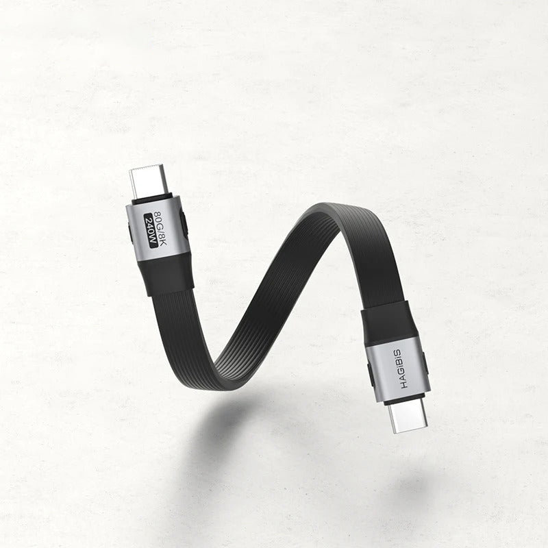 Hagibis Short USB C to USB C Full Function Cable USB4 V2